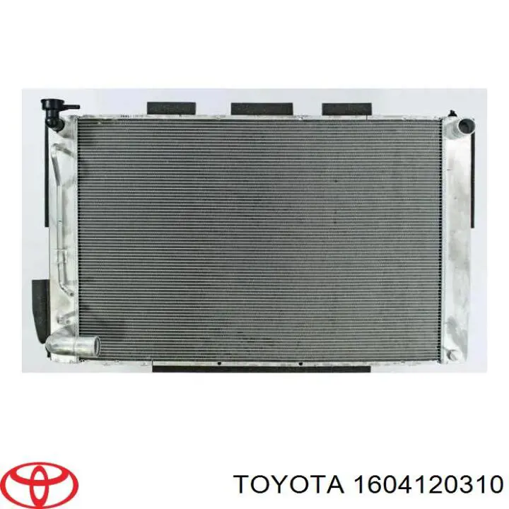 1604120310 Toyota Radiador de esfriamento de motor