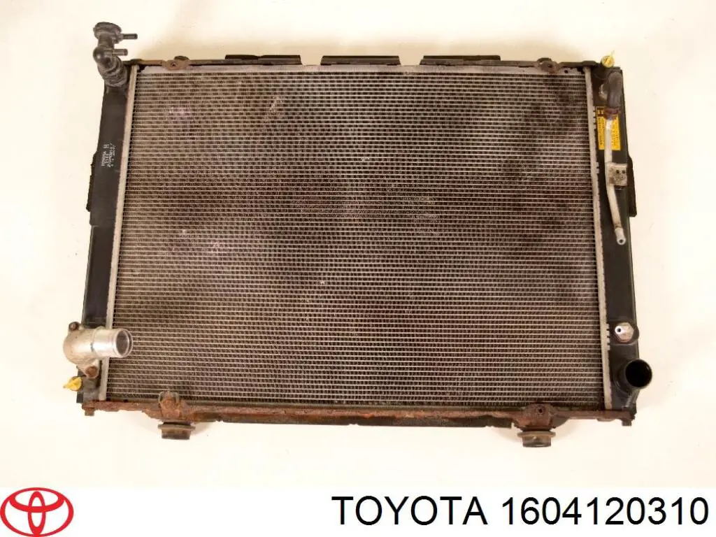 Compre 1604120310 Toyota Radiador de esfriamento de motor