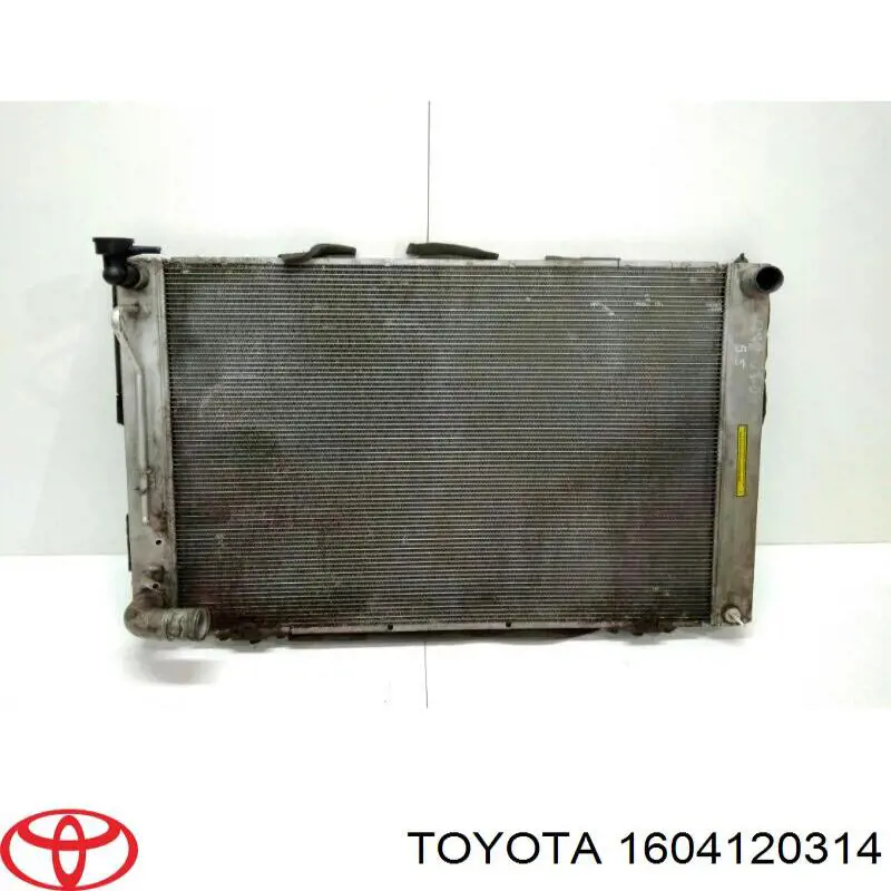 Compre 1604120314 Toyota Radiador de esfriamento de motor