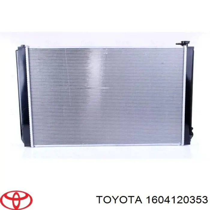 Radiador de esfriamento de motor Toyota 1604120353 preço, a partir de 201,47 USD
