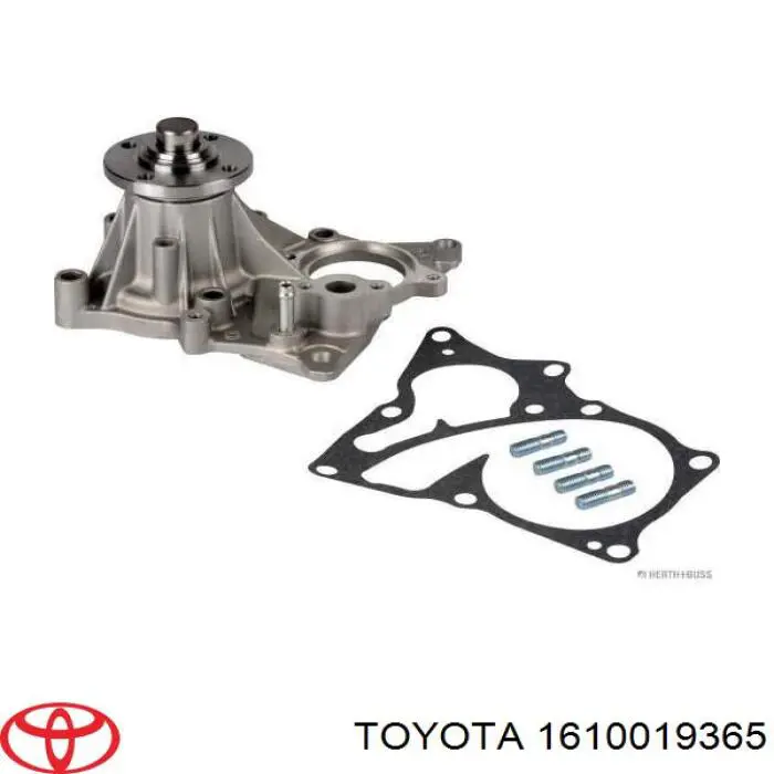 1610019365 Toyota Bomba de água (bomba) de esfriamento