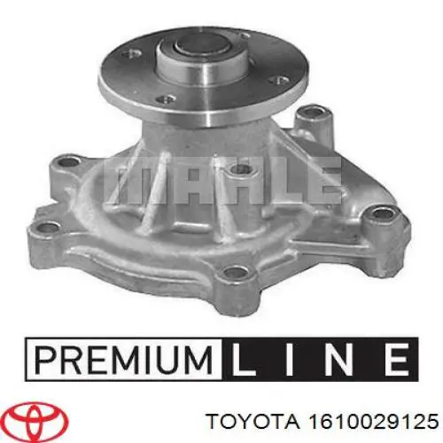 1610029125 Toyota Bomba de água (bomba) de esfriamento