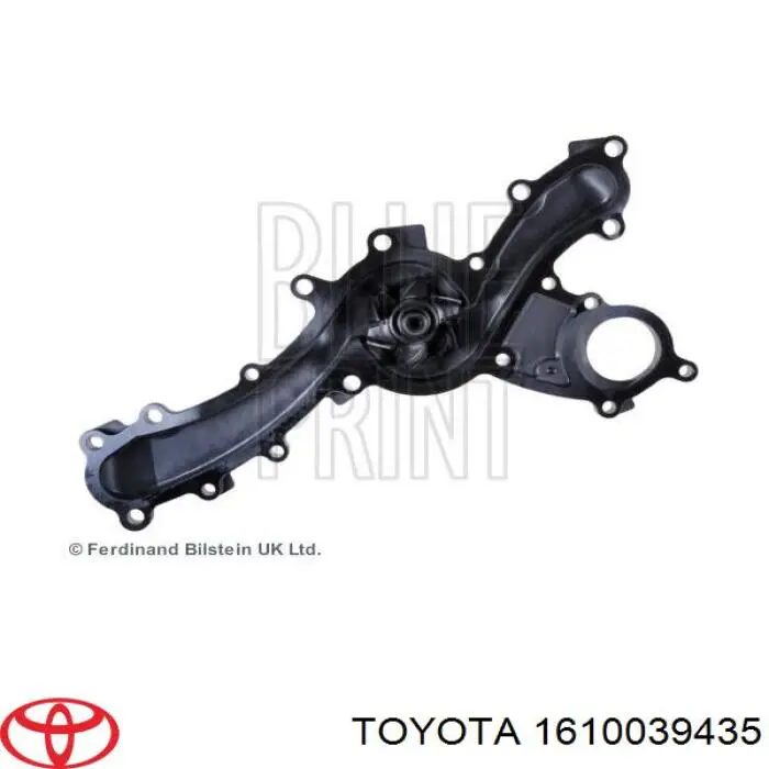 Compre 1610039435 Toyota Bomba de água (bomba) de esfriamento