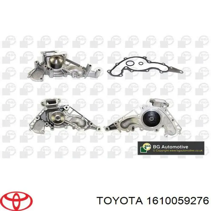 1610059276 Toyota Bomba de água (bomba) de esfriamento