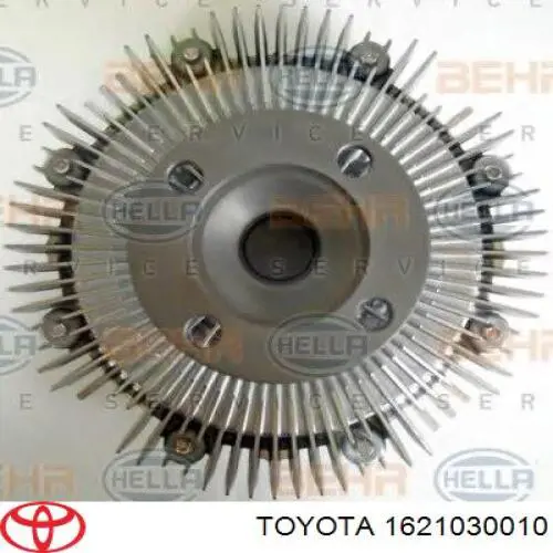 Compre 1621030010 Toyota Acoplamento viscoso de ventilador de esfriamento