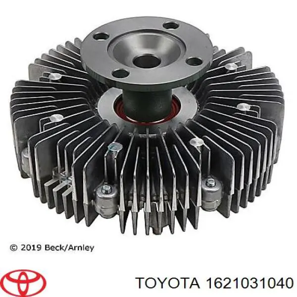 1621031040 Toyota Acoplamento viscoso de ventilador de esfriamento