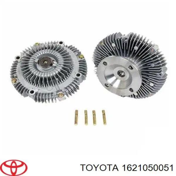 1621050051 Toyota Acoplamento viscoso de ventilador de esfriamento