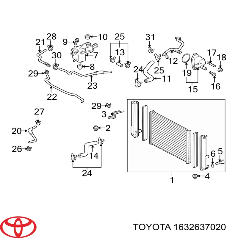 Vedante de termostato Toyota 1632637020 preço, a partir de 2,83 USD