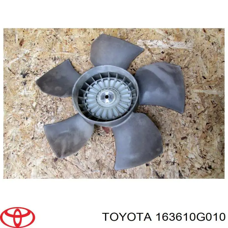 Ventilador (roda de aletas) do radiador de esfriamento esquerdo Toyota 163610G010 preço, a partir de 124,23 USD