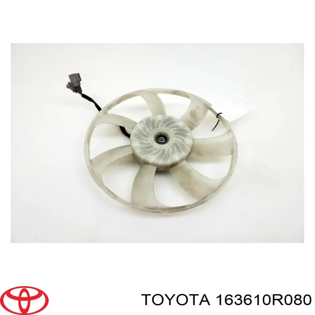 Ventilador (roda de aletas) do radiador de esfriamento Toyota 163610R080 preço, a partir de 151,74 USD