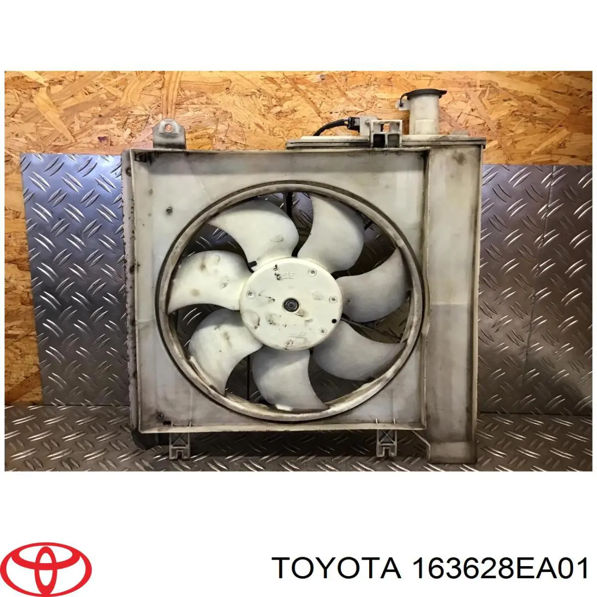 Ventilador elétrico de esfriamento montado (motor + roda de aletas) Toyota 163628EA01 preço, a partir de 92,10 USD