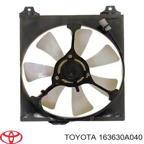Compre 163630A040 Toyota Ventilador (roda de aletas) do radiador de esfriamento