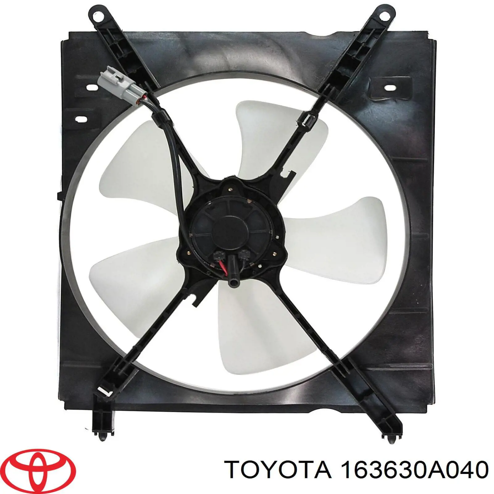 Compre 163630A040 Toyota Motor direito de ventilador do sistema de esfriamento