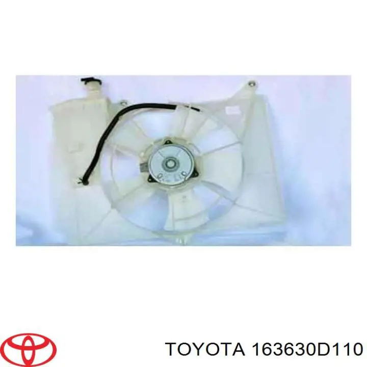 Compre 1680003550 Toyota Motor esquerdo de ventilador do sistema de esfriamento