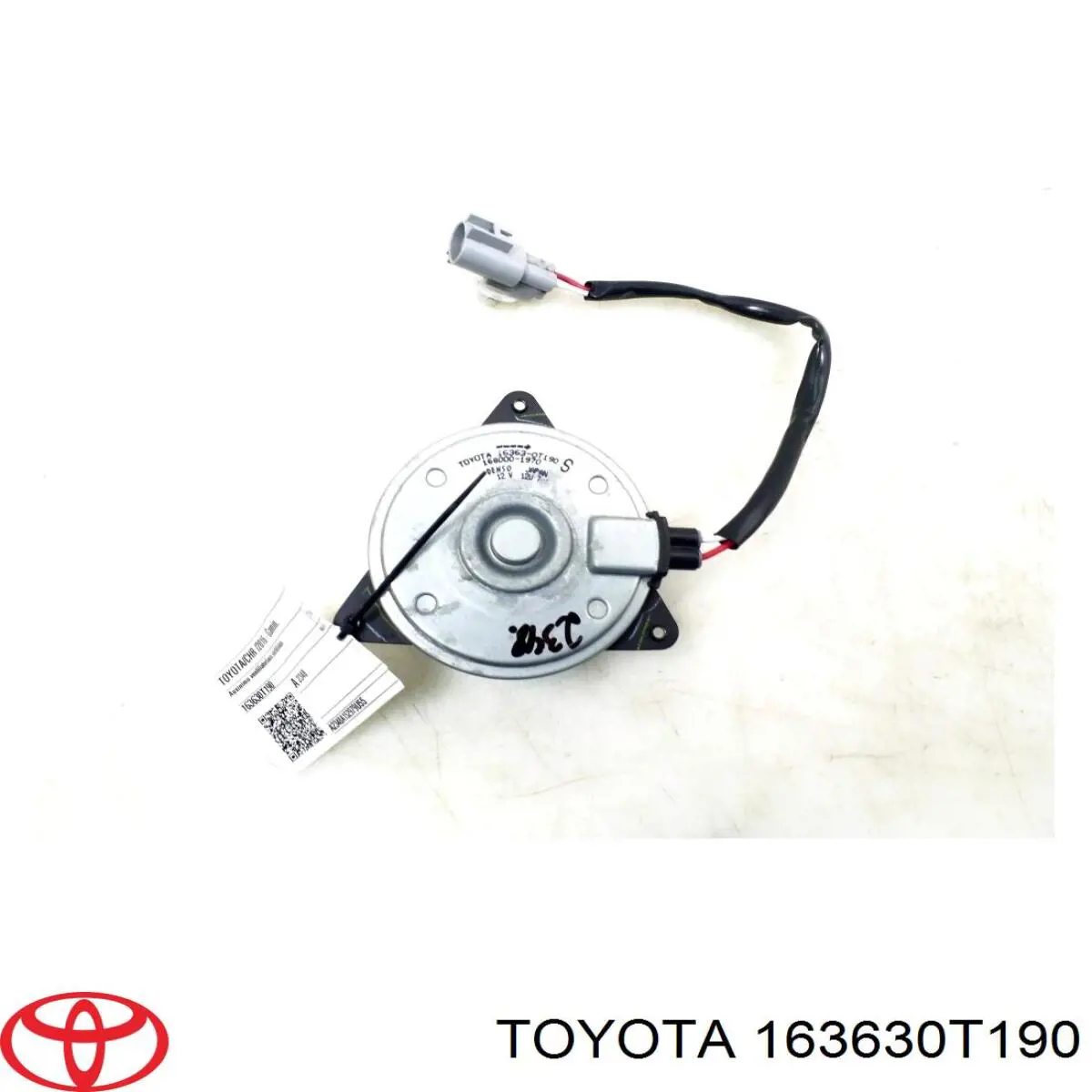 163630T190 Toyota Motor esquerdo de ventilador do sistema de esfriamento
