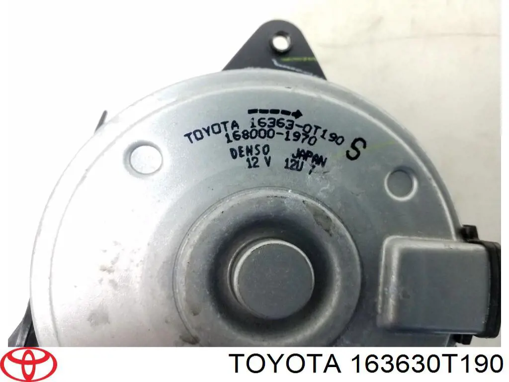 Motor esquerdo de ventilador do sistema de esfriamento Toyota 163630T190 preço, a partir de 211,48 USD