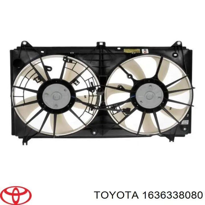1636338080 Toyota Motor direito de ventilador do sistema de esfriamento