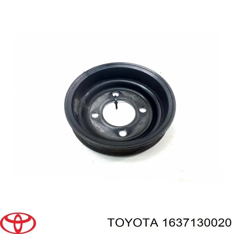Compre 1637130020 Toyota Polia de acoplamento viscoso (da roda de aletas) do sistema de esfriamento
