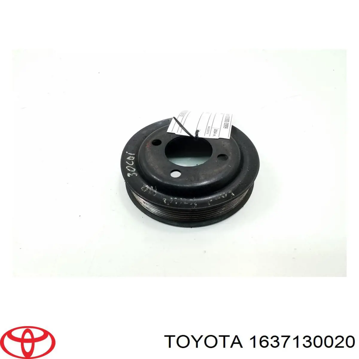 1637130020 Toyota Polia de acoplamento viscoso (da roda de aletas) do sistema de esfriamento