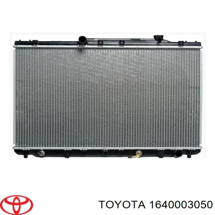 Compre 1640074750 Toyota Radiador de esfriamento de motor