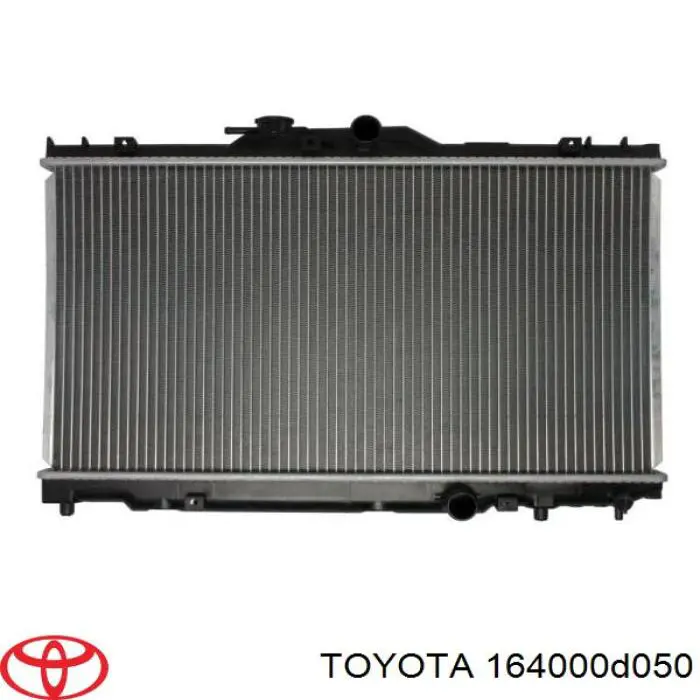 164000D050 Toyota Radiador de esfriamento de motor