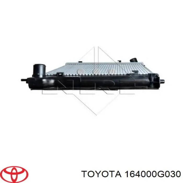 164000G030 Toyota Radiador de esfriamento de motor