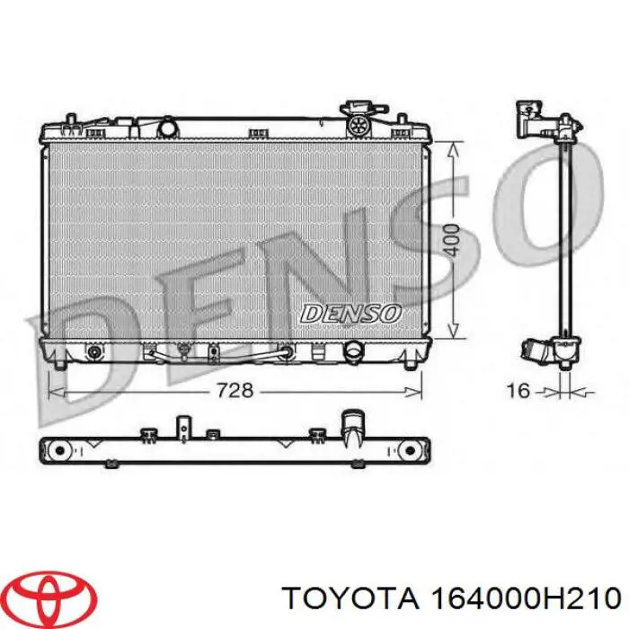 Compre PL012019R Koyorad Radiador de esfriamento de motor