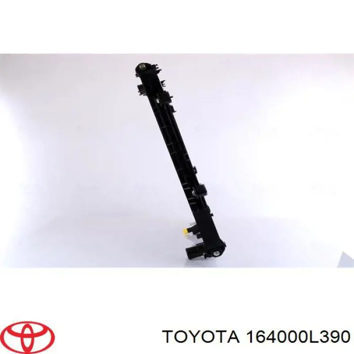Radiador de esfriamento de motor 164000L361 Toyota