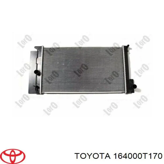 Compre 164000T170 Toyota Radiador de esfriamento de motor