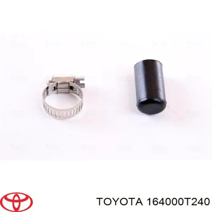 164000T240 Toyota Radiador de esfriamento de motor
