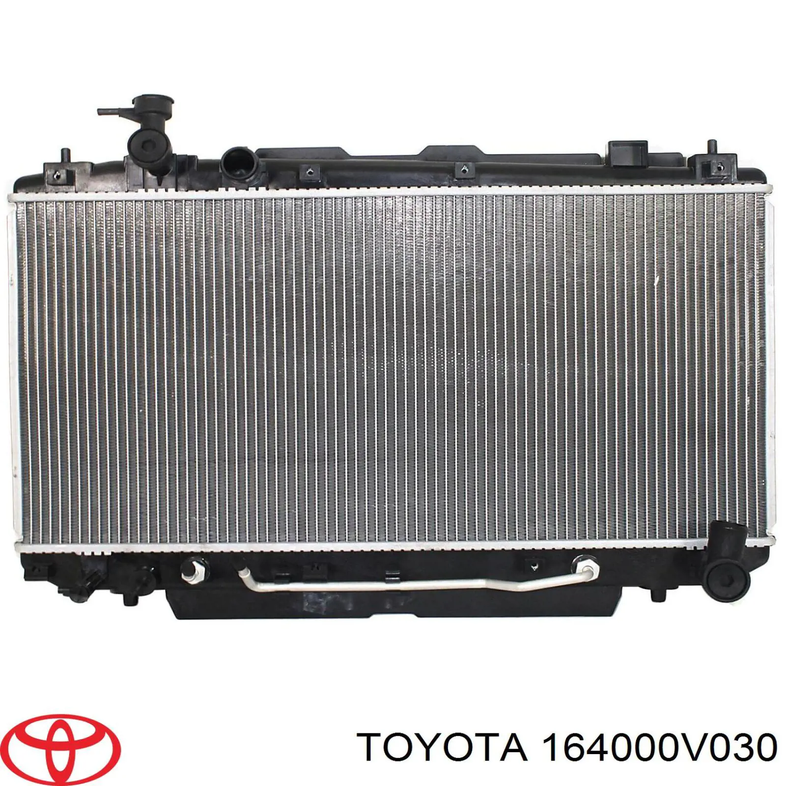 Radiador de esfriamento de motor 164000V030 Toyota