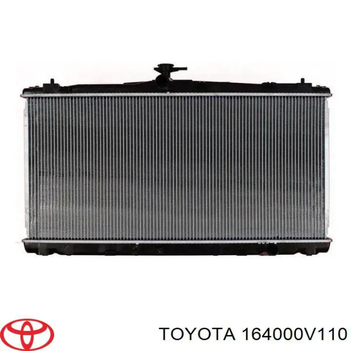164000V110 Toyota Radiador de esfriamento de motor
