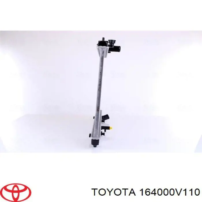 Radiador de esfriamento de motor Toyota 164000V110 preço, a partir de 139,11 USD