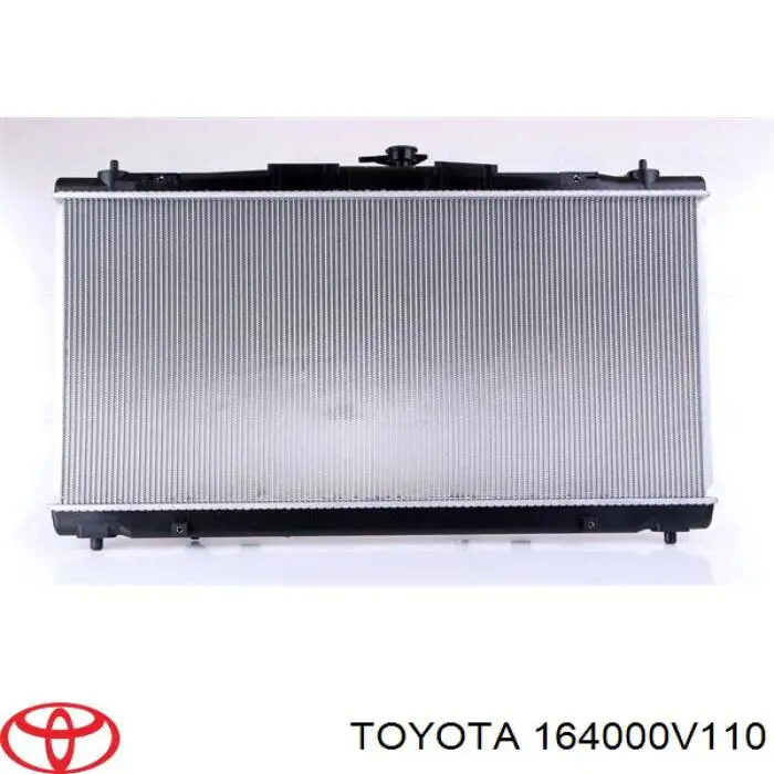 164000V110 Toyota Radiador de esfriamento de motor
