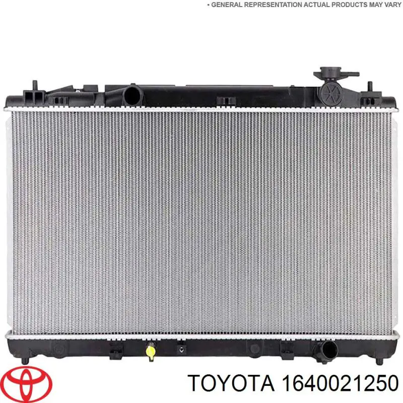 Radiador de esfriamento de motor Toyota 1640021050 preço, a partir de 387,16 USD
