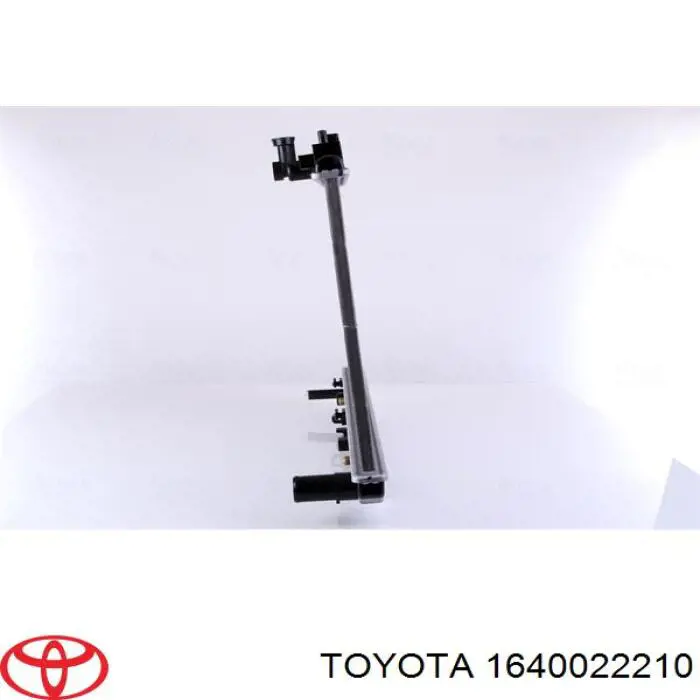 Compre 1640022210 Toyota Radiador de esfriamento de motor