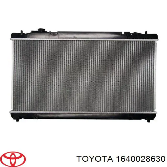Radiador de esfriamento de motor Toyota 1640028630 preço, a partir de 137,94 USD