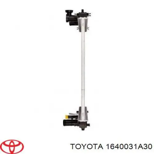 Radiador de esfriamento de motor Toyota 1640031A30 preço, a partir de 249,67 USD