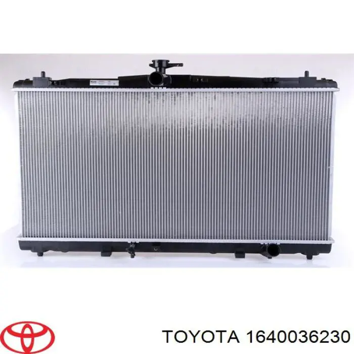 1640036240 Toyota Radiador de esfriamento de motor