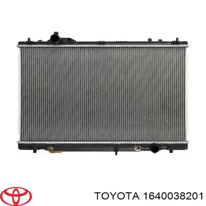 Radiador de esfriamento de motor 8044081 Polcar