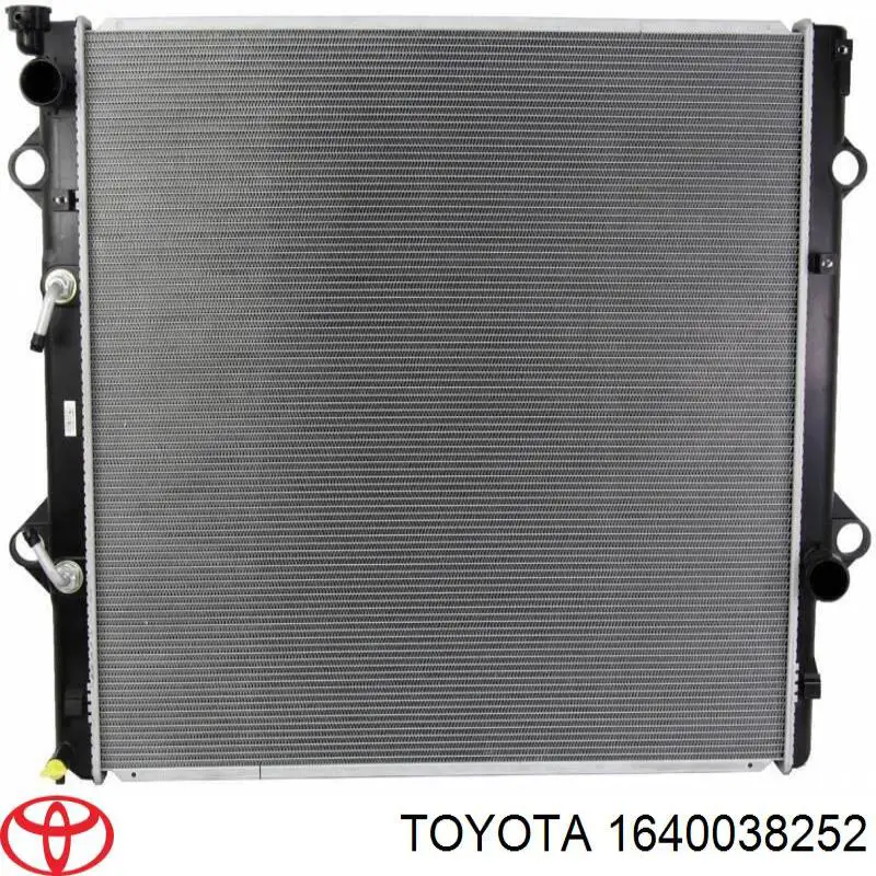 Compre 1640038252 Toyota Radiador de esfriamento de motor
