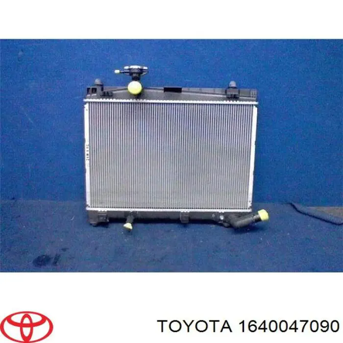 Radiador de esfriamento de motor Toyota 1640047090 preço, a partir de 117,69 USD