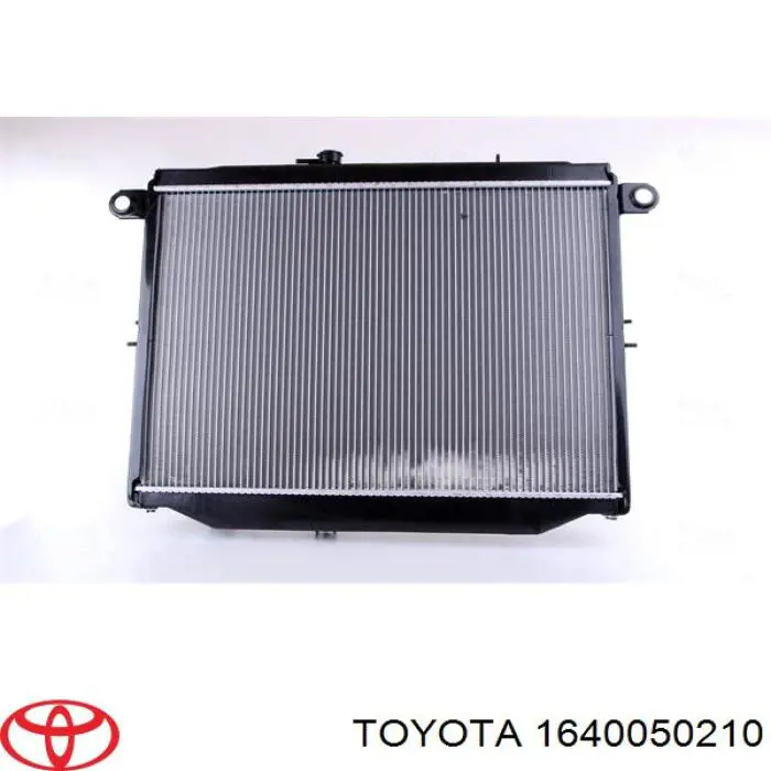 Compre 1640050210 Toyota Radiador de esfriamento de motor