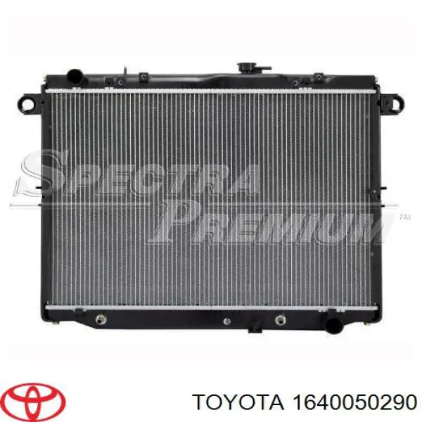 Radiador de esfriamento de motor Toyota 1640050290 preço, a partir de 227,57 USD