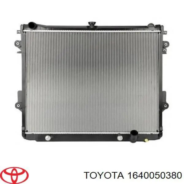 Radiador de esfriamento de motor Toyota 1640050380 preço, a partir de 265,28 USD