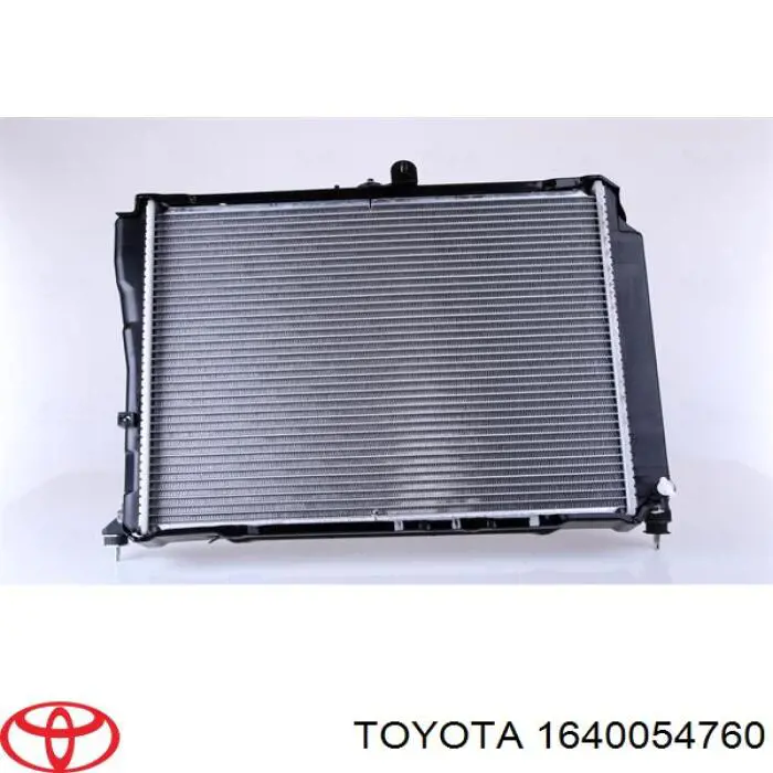 Compre 1640054760 Toyota Radiador de esfriamento de motor