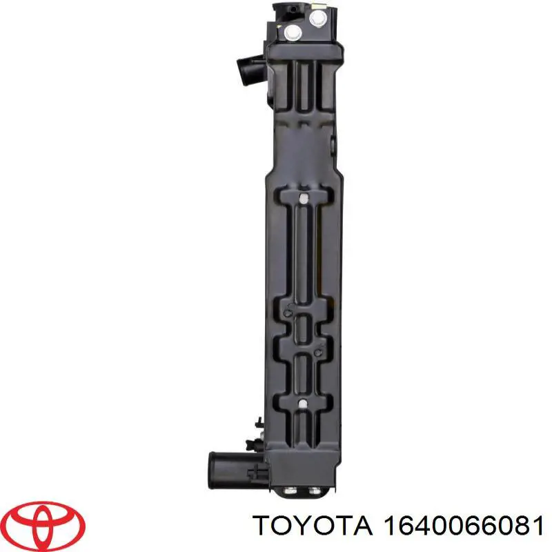 Radiador de esfriamento de motor Toyota 1640066071 preço, a partir de 726,78 USD