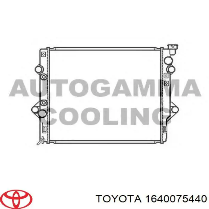 Compre 8178084 Polcar Radiador de esfriamento de motor