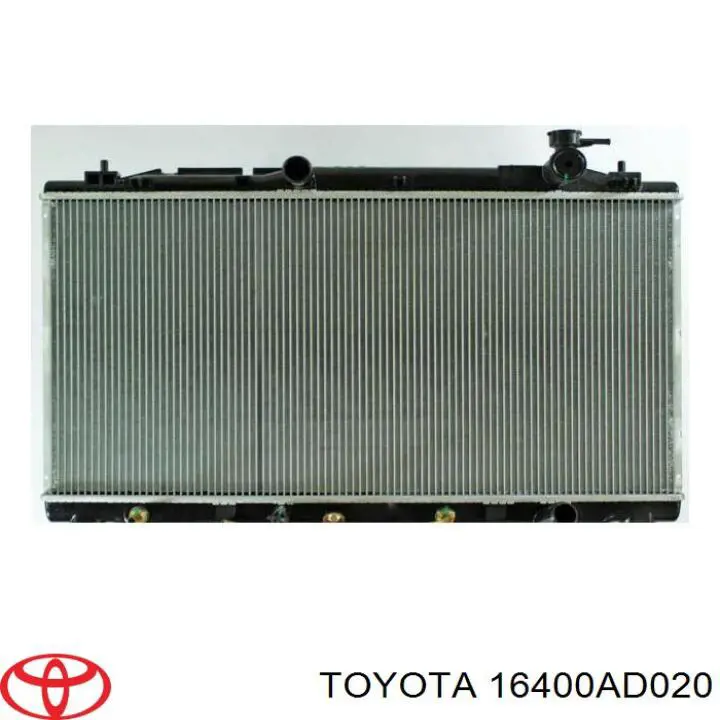 Radiador de esfriamento de motor Toyota 16400AD020 preço, a partir de 124,18 USD