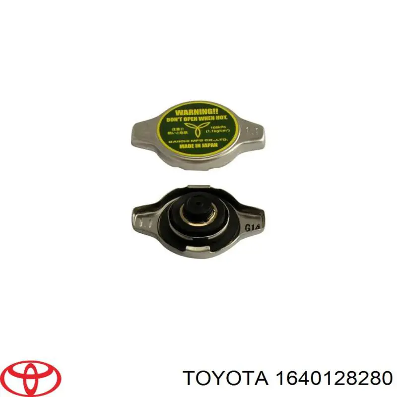 Compre 1640128280 Toyota Tampa (tampão) do radiador